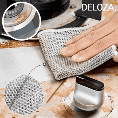 WireCloth™ Reusable Metal Cleaning Cloth – Buy 5 Get 5 FREE